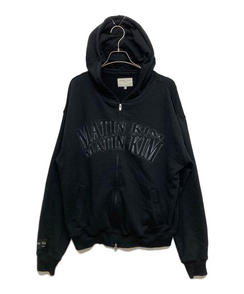 Matin Kim（マーティン・キム）Matin Kim (マーティン・キム) ジップパーカー ブラック サイズ:SIZE Sの古着・服飾アイテム