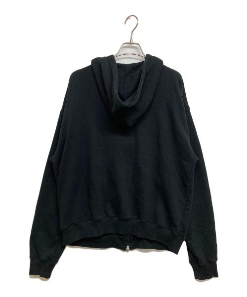 Matin Kim（マーティン・キム）Matin Kim (マーティン・キム) ジップパーカー ブラック サイズ:SIZE Sの古着・服飾アイテム