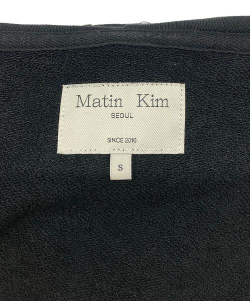 Matin Kim（マーティン・キム）Matin Kim (マーティン・キム) ジップパーカー ブラック サイズ:SIZE Sの古着・服飾アイテム