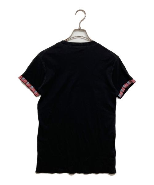 lucien pellat-finet（ルシアン・ペラフィネ）lucien pellat-finet (ルシアン・ペラフィネ) プリントTシャツ ブラック サイズ:SIZE XSの古着・服飾アイテム