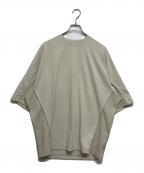 N.HOOLYWOOD×Ameriエヌ ハリウッド×アメリ）の古着「メッシュスイッチカットソー」｜ベージュ