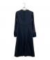 mame kurogouchi (マメクロゴウチ) レーススリーブ Vネックワンピース/Acetate Polyester Floral Lace-Sleeve Dress ネイビー サイズ:2：15000円