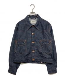 TOM WORKS（トムワークス）の古着「SWEEP THREE TACK JACKET」｜インディゴ