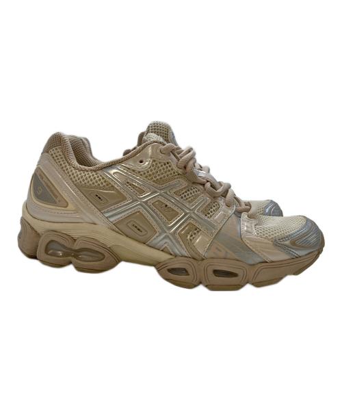 asics（アシックス）asics (アシックス) ローカットスニーカー ベージュ サイズ:SIZE24.0cmの古着・服飾アイテム