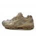 asics (アシックス) ローカットスニーカー ベージュ サイズ:SIZE24.0cm：6000円