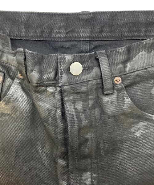 BREATH（ブレス）BREATH (ブレス) COATING LACE UP PANTS ブラック サイズ:Lの古着・服飾アイテム