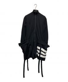 Y-3（ワイスリー）の古着「スウェット地オールインワン」｜ブラック