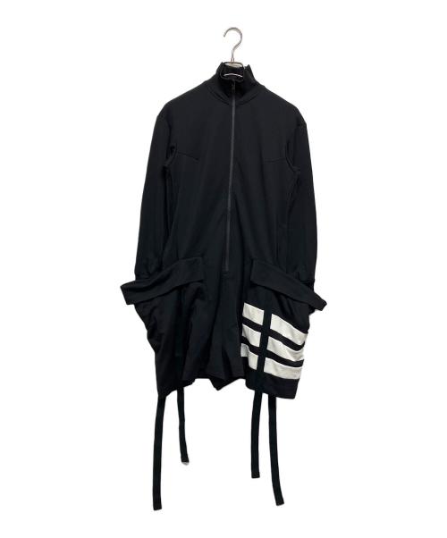 Y-3（ワイスリー）Y-3 (ワイスリー) スウェット地オールインワン ブラック サイズ:SIZE XSの古着・服飾アイテム