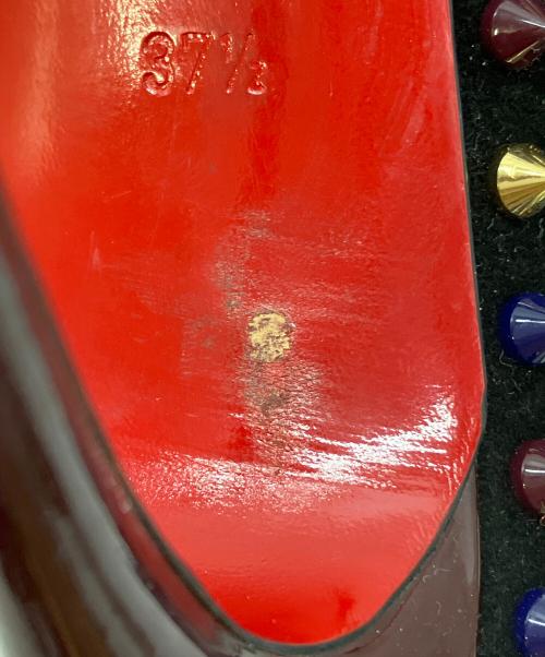 Christian Louboutin（クリスチャン・ルブタン）Christian Louboutin (クリスチャン・ルブタン) 100/スタッズパンプス ブラック サイズ:37　1/2の古着・服飾アイテム