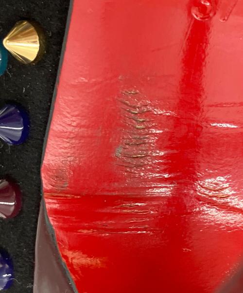 Christian Louboutin（クリスチャン・ルブタン）Christian Louboutin (クリスチャン・ルブタン) 100/スタッズパンプス ブラック サイズ:37　1/2の古着・服飾アイテム