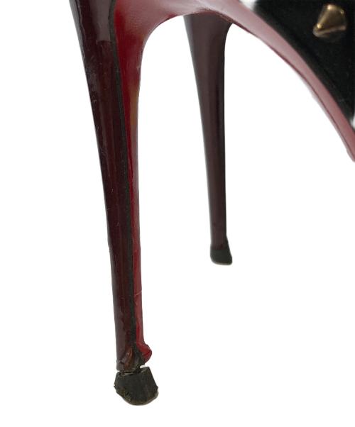 Christian Louboutin（クリスチャン・ルブタン）Christian Louboutin (クリスチャン・ルブタン) 100/スタッズパンプス ブラック サイズ:37　1/2の古着・服飾アイテム