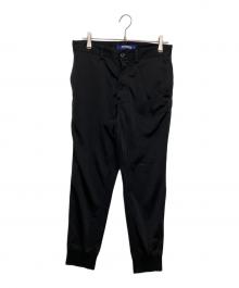COMME des GARCONS JUNYA WATANABE MAN（コム デ ギャルソン ジュンヤ ワタナベ マン）の古着「裾リブパンツ」｜ブラック