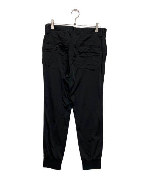 COMME des GARCONS JUNYA WATANABE MAN（コム デ ギャルソン ジュンヤ ワタナベ マン）COMME des GARCONS JUNYA WATANABE MAN (コム デ ギャルソン ジュンヤ ワタナベ マン) 裾リブパンツ ブラック サイズ:SIZE Sの古着・服飾アイテム