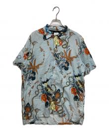 PS Paul Smith（ＰＳポールスミス）の古着「Kraken アロハシャツ」｜ブルー