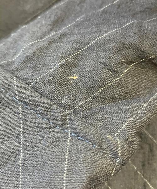 Hed Mayner（ヘド メイナー）Hed Mayner (ヘド メイナー) OPEN BACK SHIRT ネイビー サイズ:SIZE Sの古着・服飾アイテム