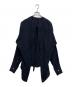 Hed Mayner（ヘド メイナー）の古着「OPEN BACK SHIRT」｜ネイビー