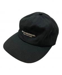 NEIGHBORHOOD（ネイバーフッド）の古着「ロゴキャップ」｜ブラック