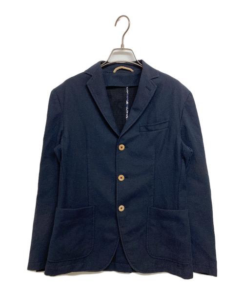 messagerie（メッサジェリエ）messagerie (メッサジェリエ) 3Bジャケット ネイビー サイズ:46の古着・服飾アイテム