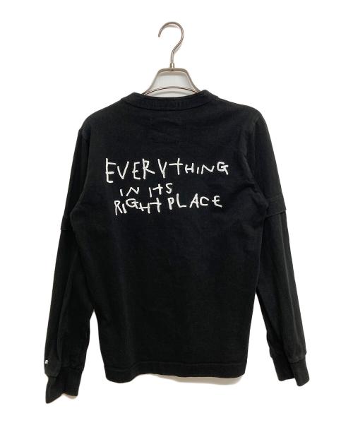 sacai（サカイ）sacai (サカイ) 長袖カットソー　23-0648S ブラック サイズ:SIZE0の古着・服飾アイテム