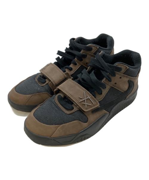 NIKE（ナイキ）NIKE (ナイキ) Travis Scott (トラヴィススコット) Jordan Jumpman Jack TR CJ1 T-Rexx ブラウン サイズ:US8.5の古着・服飾アイテム