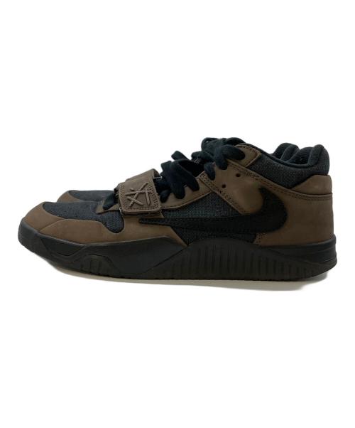 NIKE（ナイキ）NIKE (ナイキ) Travis Scott (トラヴィススコット) Jordan Jumpman Jack TR CJ1 T-Rexx ブラウン サイズ:US8.5の古着・服飾アイテム