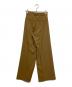 anuans (アニュアンス) ミッドウェイトツータックワイドパンツ ベージュ サイズ:SIZE2：9000円