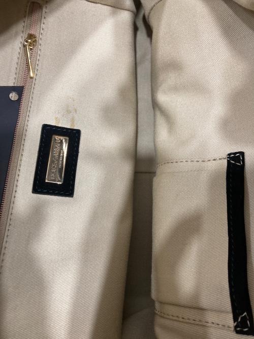 DOLCE & GABBANA（ドルチェ＆ガッバーナ）DOLCE & GABBANA (ドルチェ＆ガッバーナ) レオパードハンドバッグ ブラウン サイズ:実寸サイズをご参照下さい。の古着・服飾アイテム