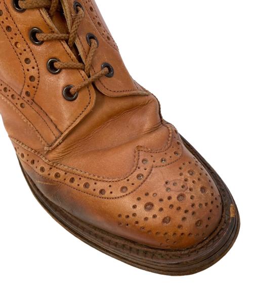 Tricker's（トリッカーズ）Tricker's (トリッカーズ) SHIPS (シップス) 別注カントリーブーツ ベージュ サイズ:SIZE 8 1/2の古着・服飾アイテム