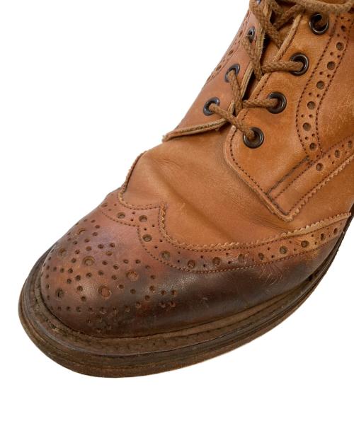 Tricker's（トリッカーズ）Tricker's (トリッカーズ) SHIPS (シップス) 別注カントリーブーツ ベージュ サイズ:SIZE 8 1/2の古着・服飾アイテム