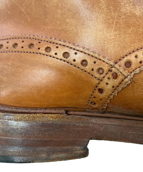 Tricker's（トリッカーズ）Tricker's (トリッカーズ) SHIPS (シップス) 別注カントリーブーツ ベージュ サイズ:SIZE 8 1/2の古着・服飾アイテム