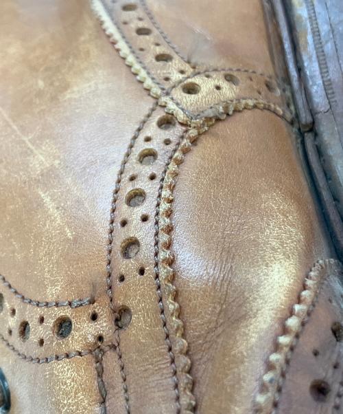 Tricker's（トリッカーズ）Tricker's (トリッカーズ) SHIPS (シップス) 別注カントリーブーツ ベージュ サイズ:SIZE 8 1/2の古着・服飾アイテム