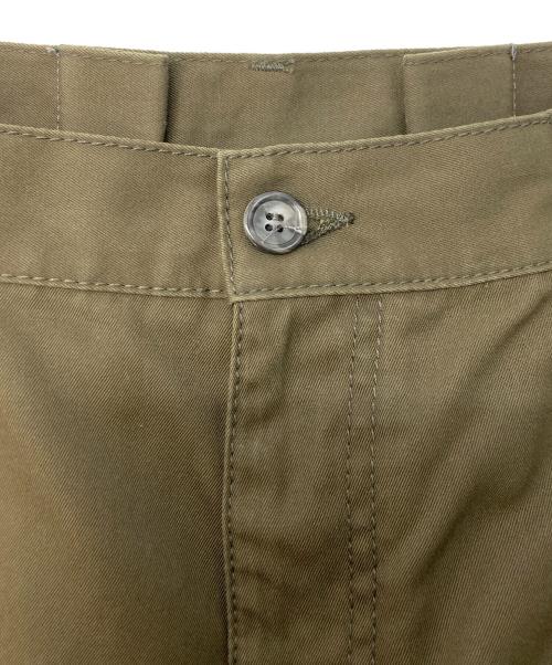 Maison Margiela（メゾンマルジェラ）Maison Margiela (メゾンマルジェラ) ダーツデザインパンツ カーキ サイズ:SIZE42の古着・服飾アイテム