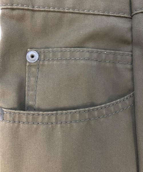 Maison Margiela（メゾンマルジェラ）Maison Margiela (メゾンマルジェラ) ダーツデザインパンツ カーキ サイズ:SIZE42の古着・服飾アイテム