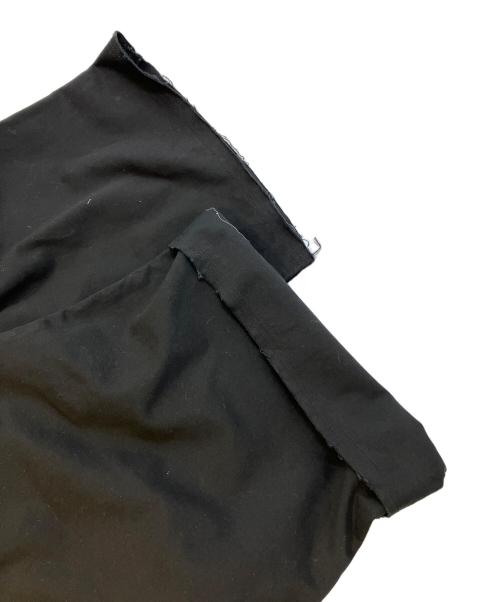 MM6 Maison Margiela（エムエムシックスメゾンマルジェラ）MM6 Maison Margiela (エムエムシックスメゾンマルジェラ) コットンワイドパンツ ブラック サイズ:SIZE42 未使用品の古着・服飾アイテム