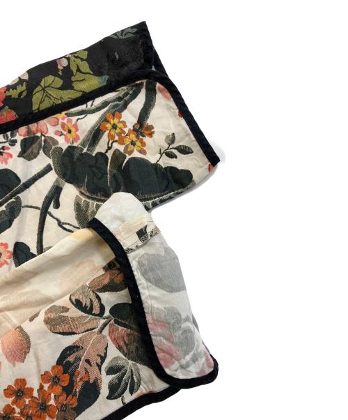 DRIES VAN NOTEN（ドリスヴァンノッテン）DRIES VAN NOTEN (ドリスヴァンノッテン) フラワープリントテーパードパンツ ピンク×ホワイト サイズ:SIZE38の古着・服飾アイテム