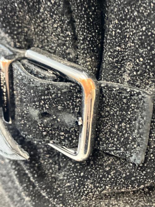 JIMMY CHOO（ジミーチュウ）JIMMY CHOO (ジミーチュウ) ラメショートエンジニアブーツ ブラック サイズ:SIZE36の古着・服飾アイテム