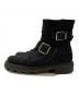 JIMMY CHOO (ジミーチュウ) ラメショートエンジニアブーツ ブラック サイズ:SIZE36：7000円