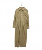 TODAYFULトゥデイフル）の古着「Twill Zip Combinaison」｜ベージュ