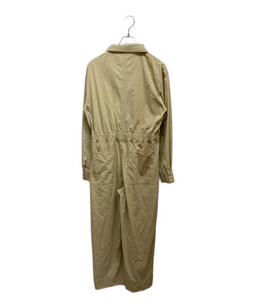 TODAYFUL（トゥデイフル）TODAYFUL (トゥデイフル) Twill Zip Combinaison ベージュ サイズ:SIZE38の古着・服飾アイテム