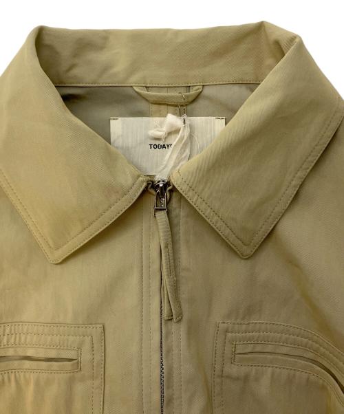 TODAYFUL（トゥデイフル）TODAYFUL (トゥデイフル) Twill Zip Combinaison ベージュ サイズ:SIZE38の古着・服飾アイテム