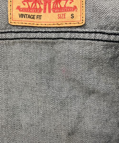 LEVI'S（リーバイス）LEVI'S (リーバイス) デニムジャケット ブラック サイズ:SIZE Sの古着・服飾アイテム