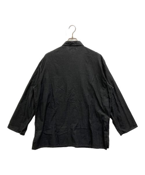 BLURHMS（ブラームス）BLURHMS (ブラームス) Supima Chambray CPO Shirt Jacket(スーピマ シャンブレー シーピーオー シャツ ジャケット) グレー サイズ:SIZE　3の古着・服飾アイテム