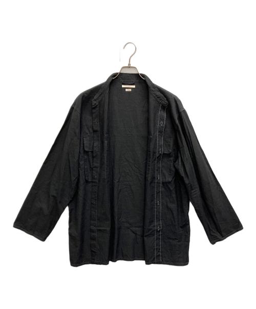 BLURHMS（ブラームス）BLURHMS (ブラームス) Supima Chambray CPO Shirt Jacket(スーピマ シャンブレー シーピーオー シャツ ジャケット) グレー サイズ:SIZE　3の古着・服飾アイテム