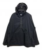 RAKINESラキネス）の古着「Ultra useful Pullover foodie プルオーバー フード ジャケット」｜ネイビー