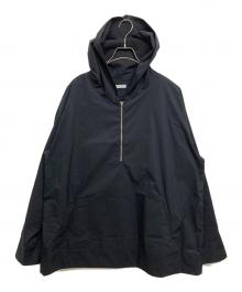 RAKINES（ラキネス）の古着「Ultra useful Pullover foodie プルオーバー フード ジャケット」｜ネイビー