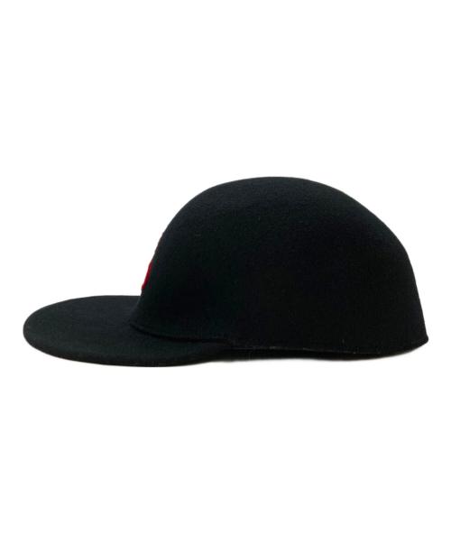 Vivienne Westwood（ヴィヴィアンウエストウッド）Vivienne Westwood (ヴィヴィアンウエストウッド) ウールフェルトキャップ ブラック サイズ:SMサイズの古着・服飾アイテム