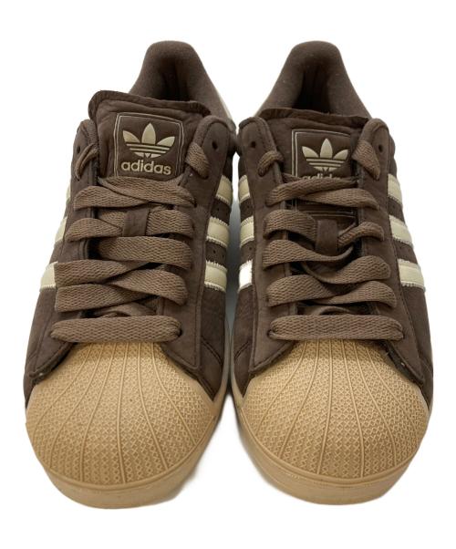 adidas（アディダス）adidas (アディダス) スーパースターII / Superstar II ブラウン サイズ:SIZE27cmの古着・服飾アイテム