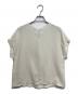 BALLSEY (ボールジィ) ポリエステルレーヨンカラミ タックスリーブブラウス　11015201335 アイボリー サイズ:SIZE36：6000円