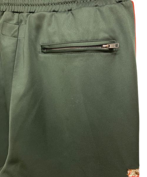MAYO（メイヨー）MAYO (メイヨー) JESUS Mayo Embroidery Track pants グリーン サイズ:Lの古着・服飾アイテム