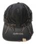 中古・古着 SUPPLIER (サプライヤー) EYES DISTRESSED CAP(アイズ ディストレスド キャップ) ブラック サイズ:実寸サイズを参照ください：5000円